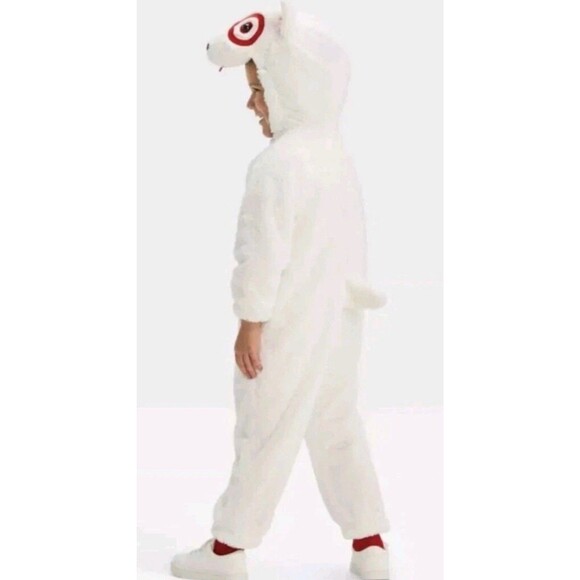 Toddler Hyde & EEK Target BULLSEYE Dog Halloween Costume Jumpsuit Size 2t-3t NWT - Picture 2 of 5